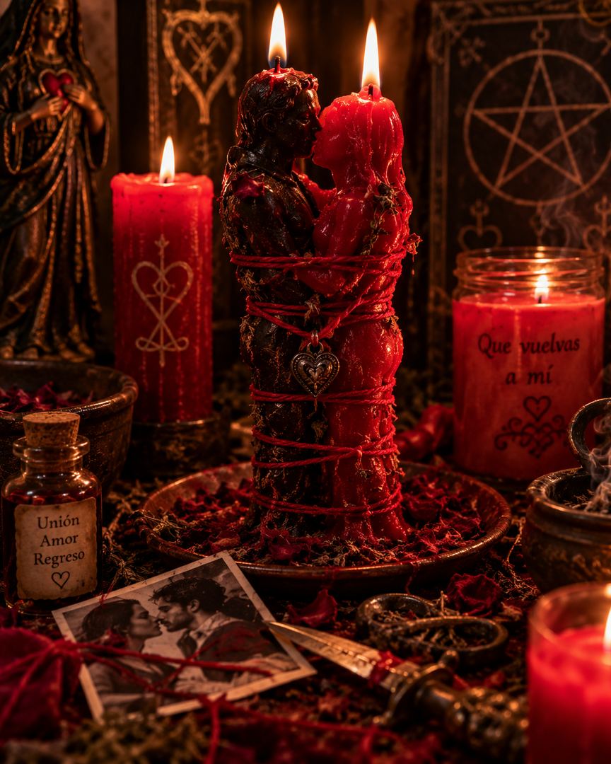 Amarres de amor y regreso de pareja — Consulta Ancestral
